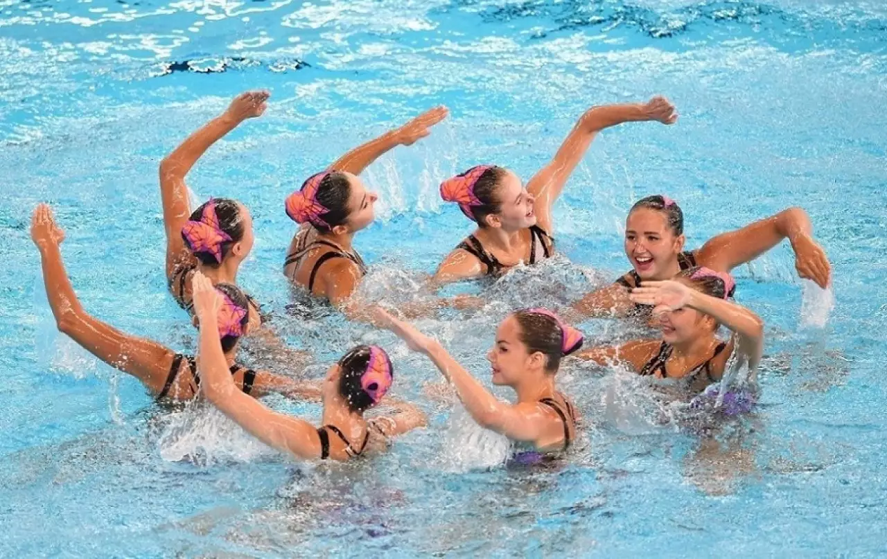 Сборная Казахстана по артистическому плаванию вышла в финал ЧМ