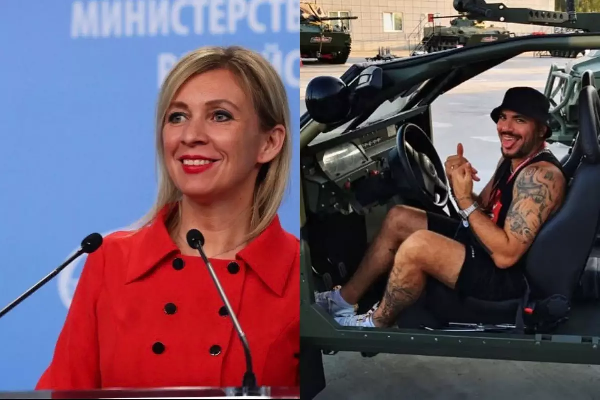 Официальный представитель МИД России записала трек со скандальным рэпером - новости на Lada.kz 19.07.2025
