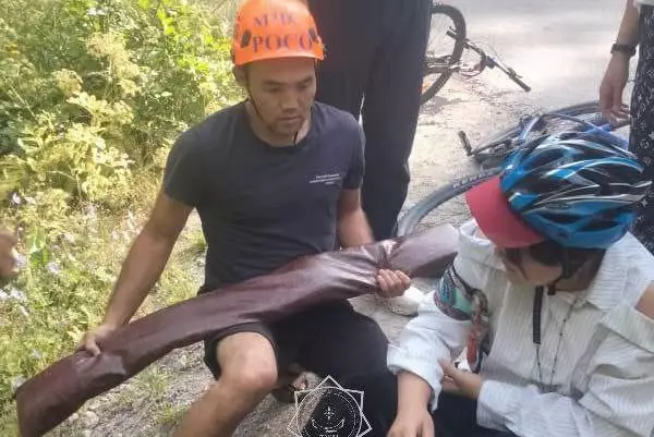 В предгорьях Алматы спасли туристку из Китая