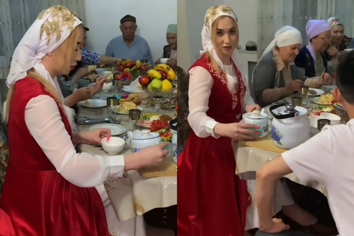 «Шай құю азап екен»: Атышулы Амилай келін болудан шаршағанын айтты (ВИДЕО)