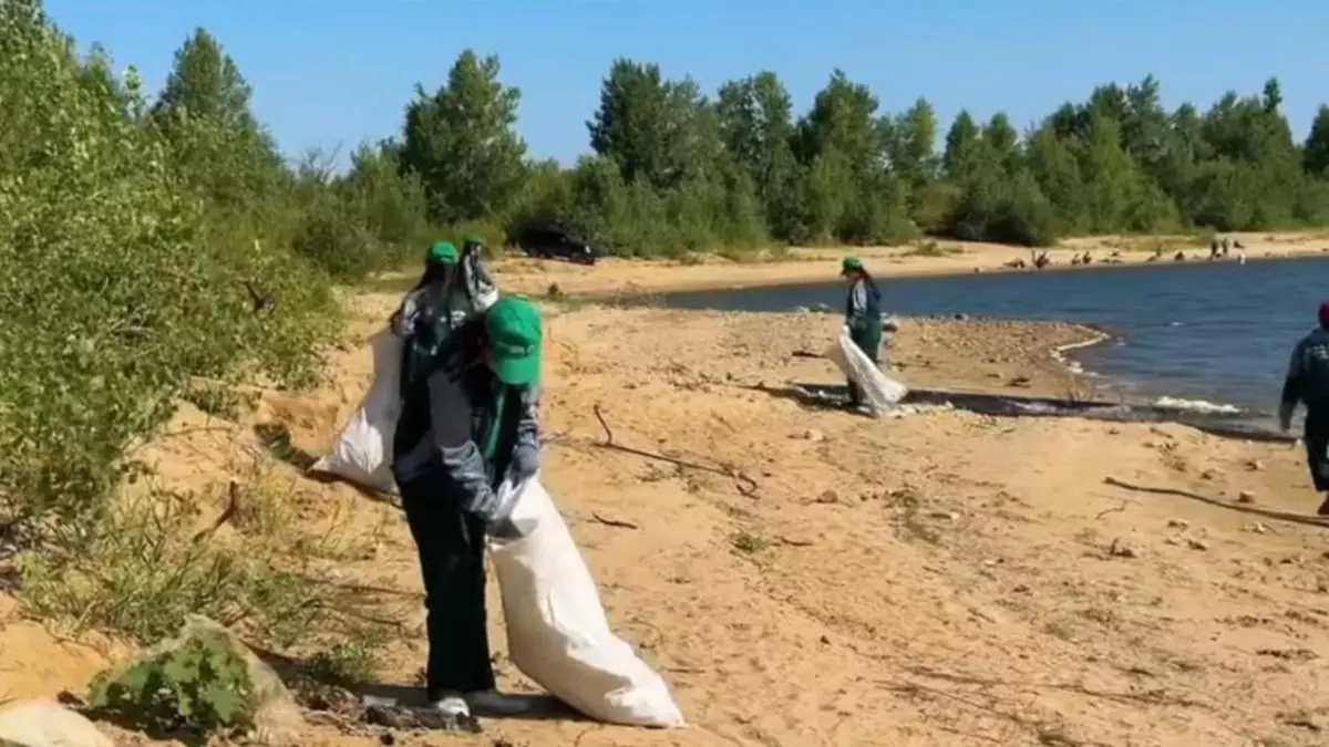 Ақтөбелік жастар экологиялық акция өткізді