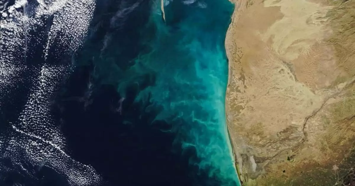 Каспийское море достигло рекордно низкого уровня воды