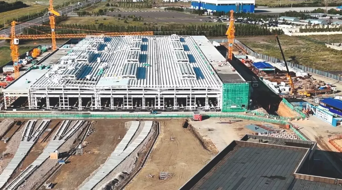 Насколько готово депо для LRT в Астане