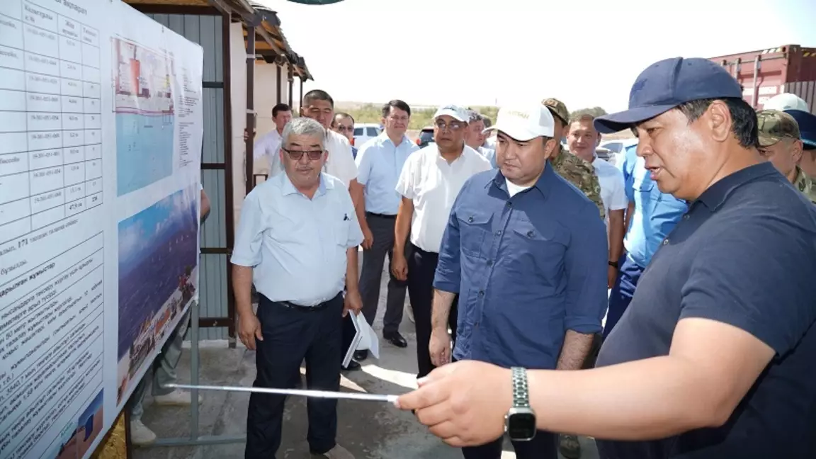 Түркістан: Шардарадағы жағажай ретке келтіріліп, саяхатшыларға сапалы қызмет көрсетілуде