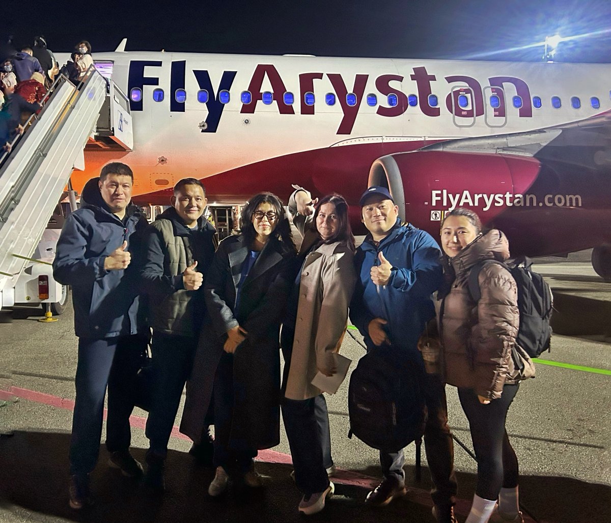 FlyArystan дәрігерлерге қанат бітірді: кардиохирургтар аймақтарды аралап, балаларға көмек көрсетуде
