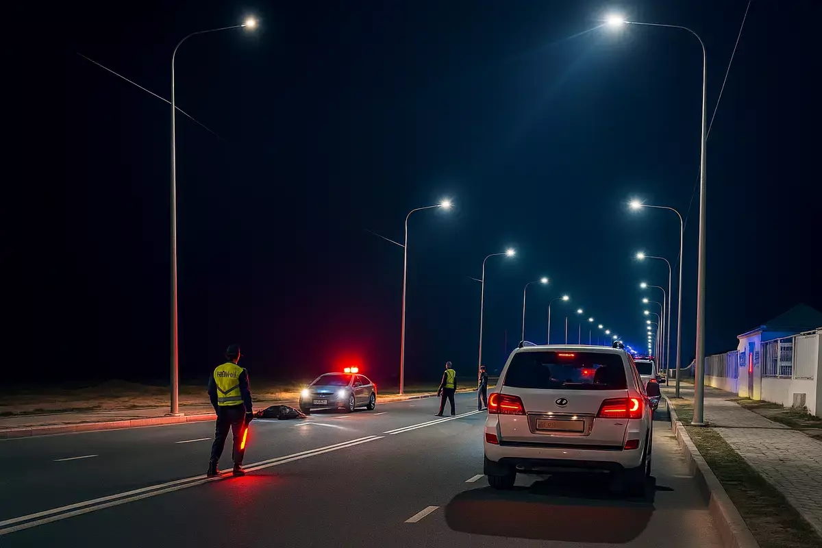 Мотоциклист погиб при столкновении с лошадью в Актау - новости на Lada.kz 25.10.2025