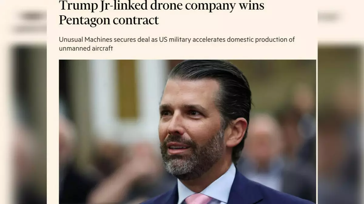 Новая империя семьи Трампов: бизнес сыновей вышел на оборонный рынок