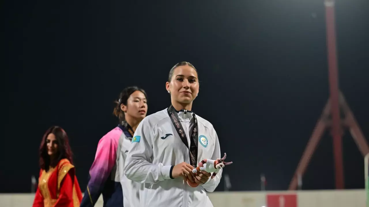 Вероника Елисеева Бахрейндегі жасөспірімдер Азиадасында қола медаль жеңіп алды