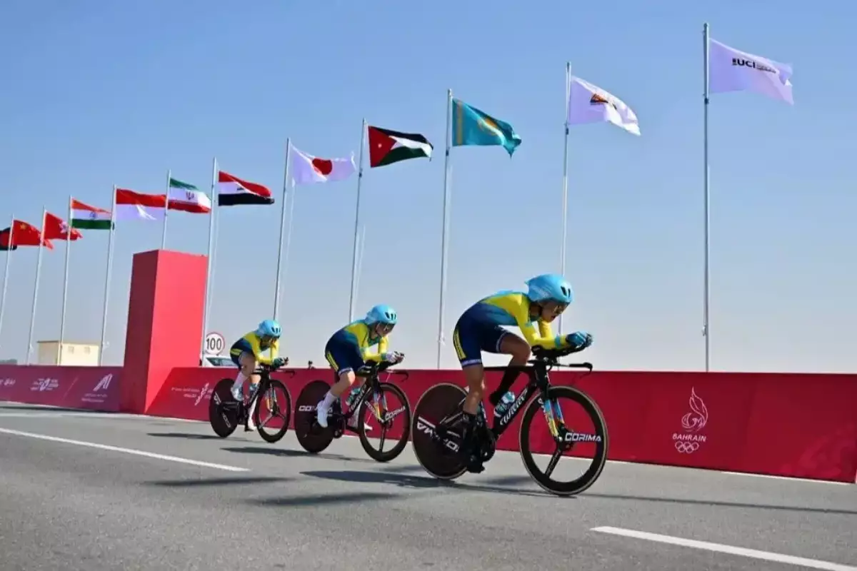 Казахстанская велосипедистка добыла пятое золото на Азиатских играх