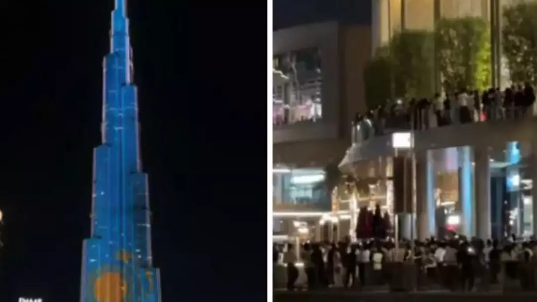 Қазақстан туы әлемдегі ең биік ғимаратта көрсетілді