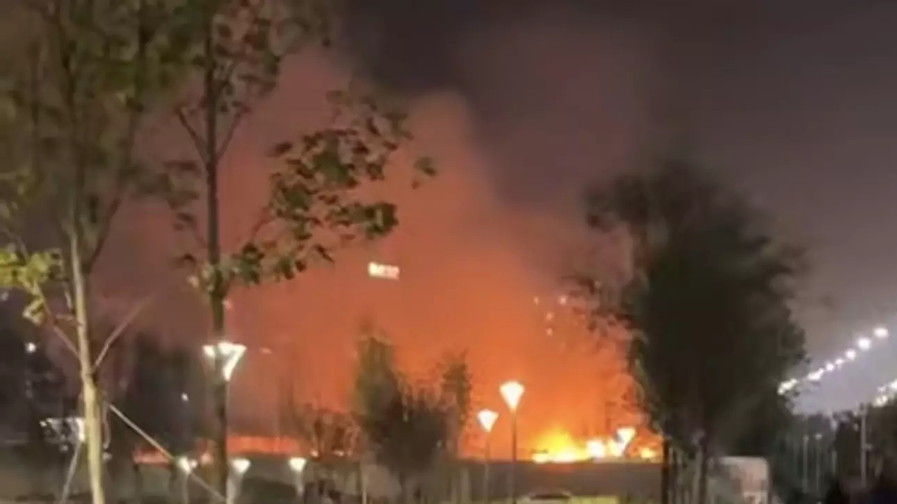 Шымкентте мерекелік отшашудан кейін өрт шықты