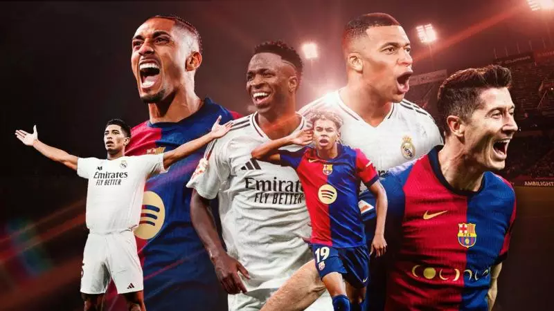 «Реал Мадрид»-«Барселона» тікелей эфир