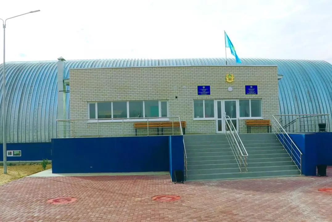 Современный спорткомплекс открылся в селе Темир в честь Дня Республики