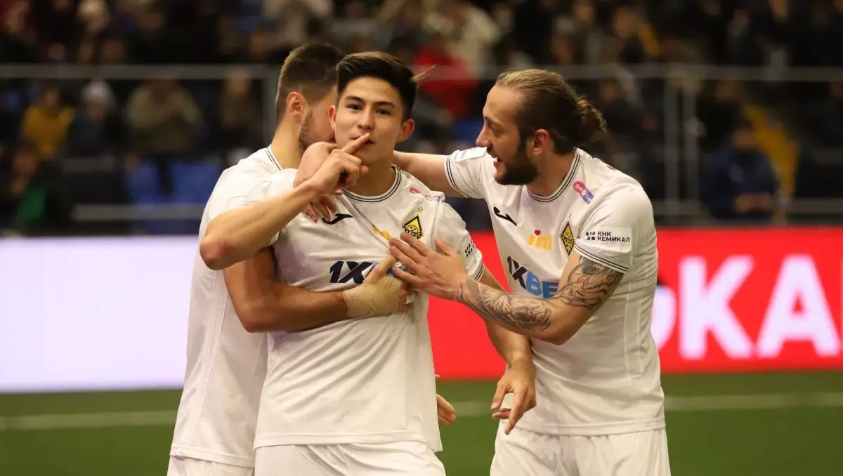 Гол Дастана Сатпаева принёс «Кайрату» пятое чемпионство Казахстана