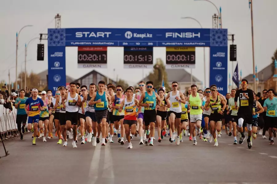 Turkistan Marathon шетелдік қатысушылар саны бойынша рекорд орнатты