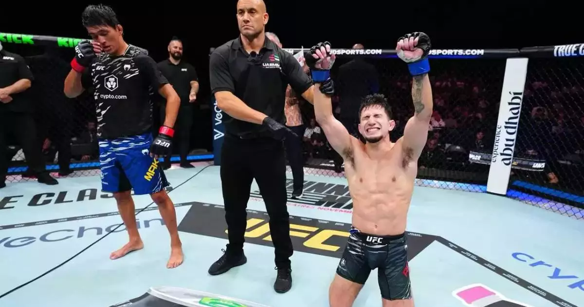  Азат Мақсұм UFC-дегі кезекті жекпе-жегінде жеңіліп қалды 