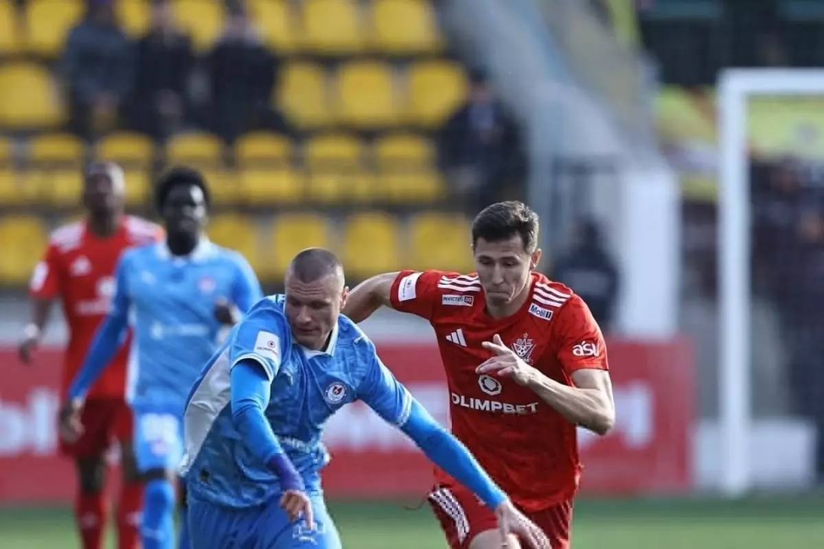 «Актобе» и «Ордабасы» разделили несчастье на двоих