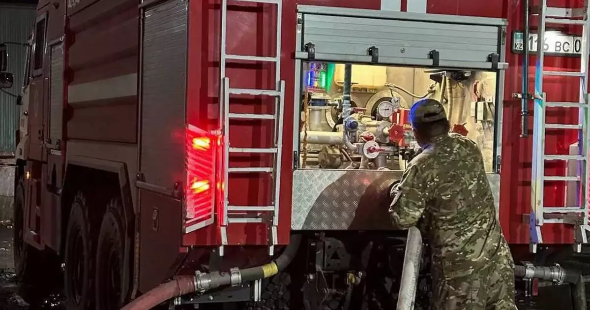  Шымкентте мерекелік шара отқа ұласты 