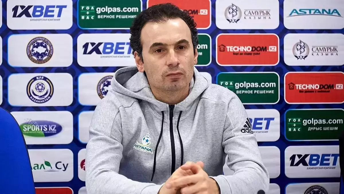 Главный тренер «Астаны» — о судействе в матче с «Кайратом»
