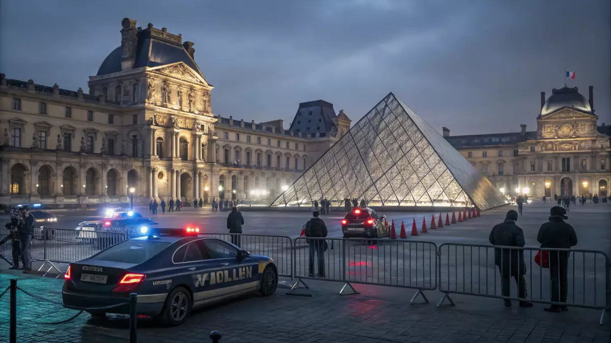 Подозреваемых в ограблении Лувра задержали при попытке бегства из Франции