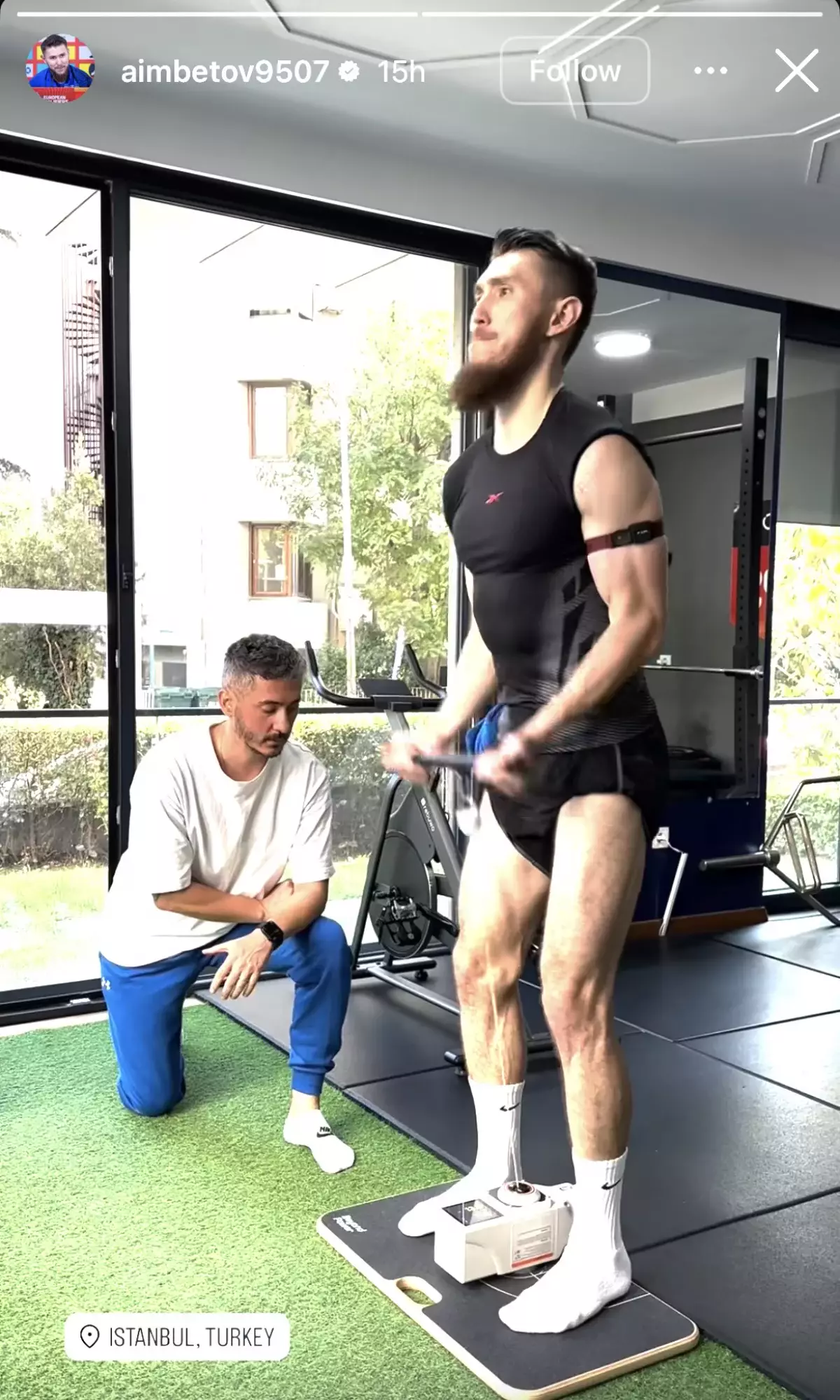 Абат Айымбетов Стамбулда жеке дайындықтарын жалғастыруда