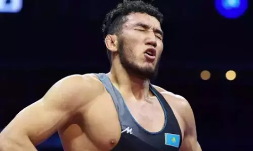 Әлем чемпионы Ризабек Айтмұхан құлады