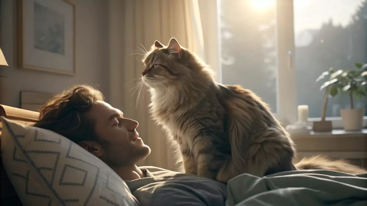 Живой будильник: как кошки заставляют хозяев вставать ни свет ни заря