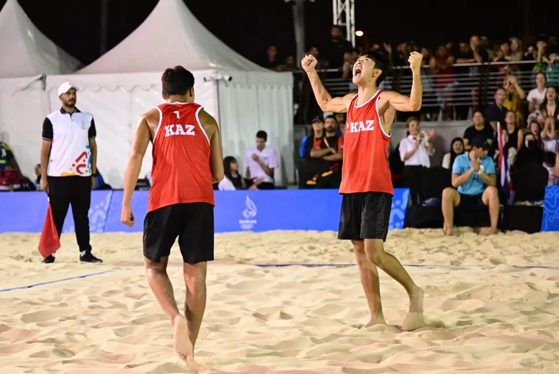 Казахстанские волейболисты завоевали "золото" юношеских Азиатских игр в Бахрейне
