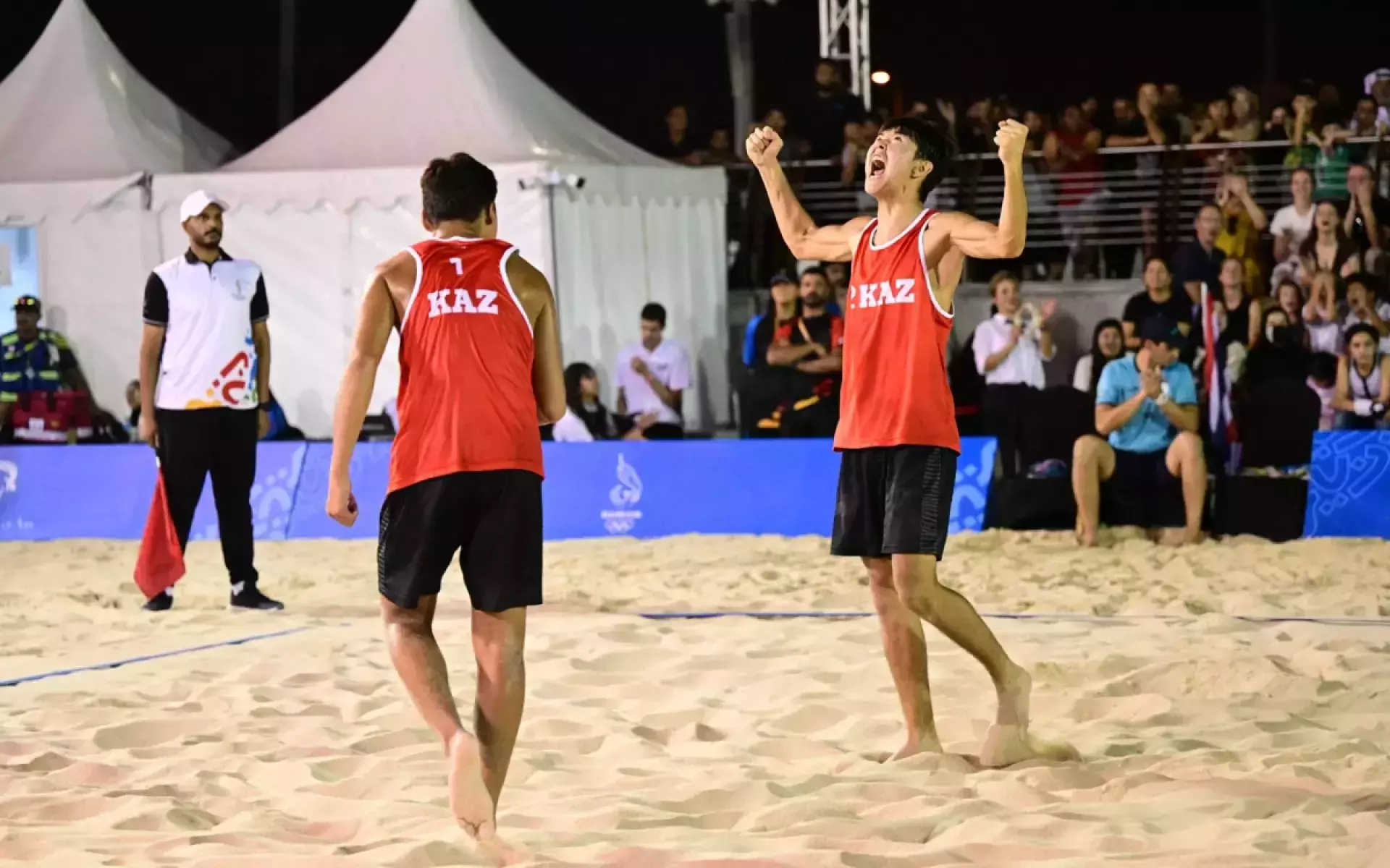 Казахстанские волейболисты взяли золото на Азиатских играх