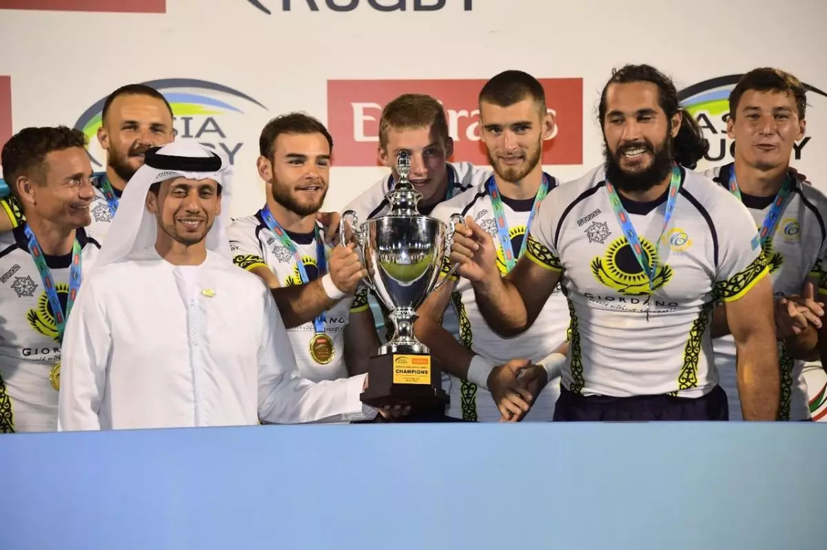 Казахстан стал чемпионом Азии по регби-7, выиграв все матчи всухую