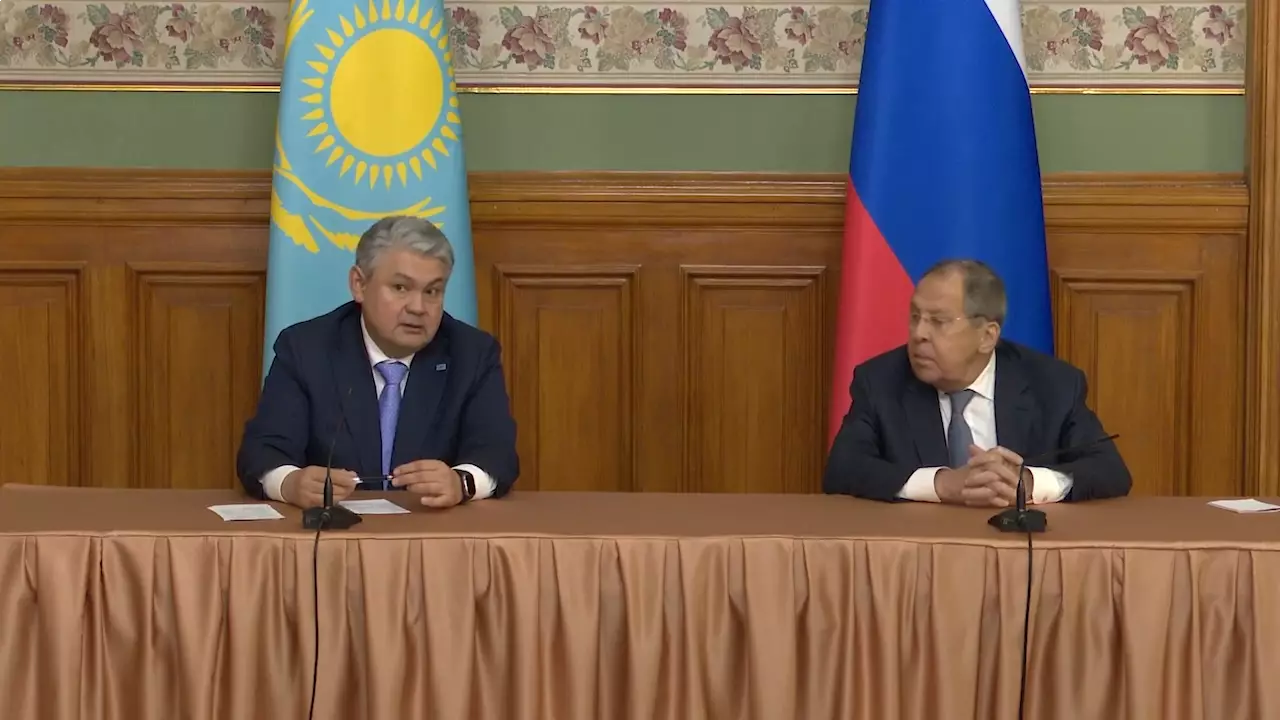 "Бидэлбаевич": Лавров Көшербаевтың тегін қате айтты