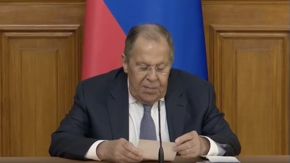 Мәскеуде Лавров қазақстандық әріптесінің тегін шатастырып айтты