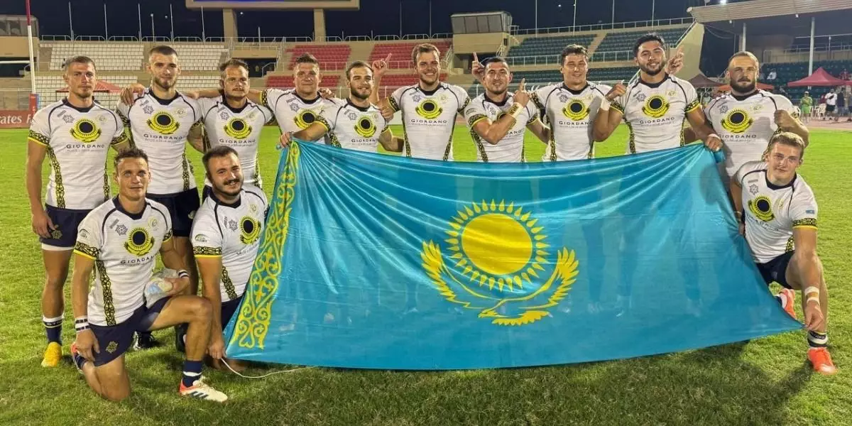 Сборная Казахстана по регби стала лучшей во всей Азии