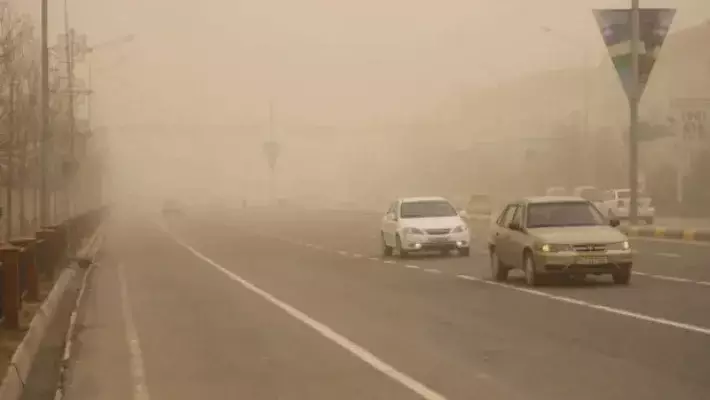 Узгидромет предупредил о сильном ветре и пыльных бурях