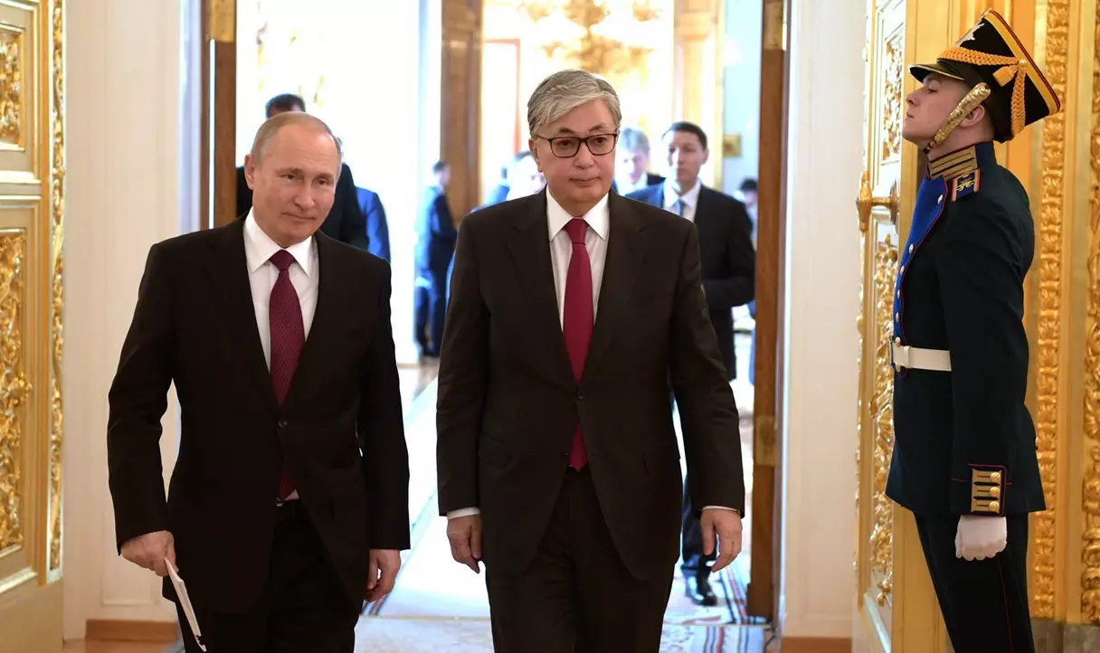 Токаев обсудил с Путиным свой предстоящий визит в Россию