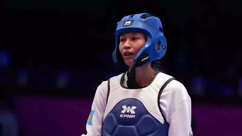 Айдана Құмартаева таеквондодан әлем чемпионатында сенсация жасады