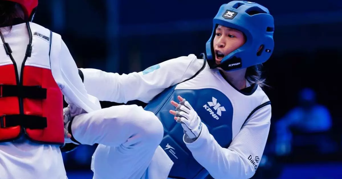  Таеквондошы Айдана Құмартаева Әлем чемпионатында қола жүлде иеленді 