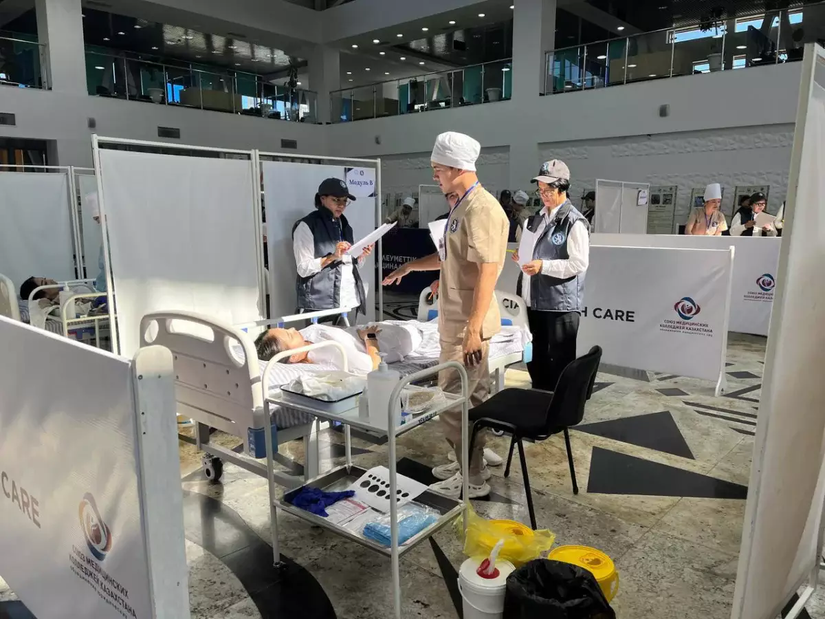 Рабочие профессии в центре внимания: в Казахстане выбрали лучших по сестринскому делу