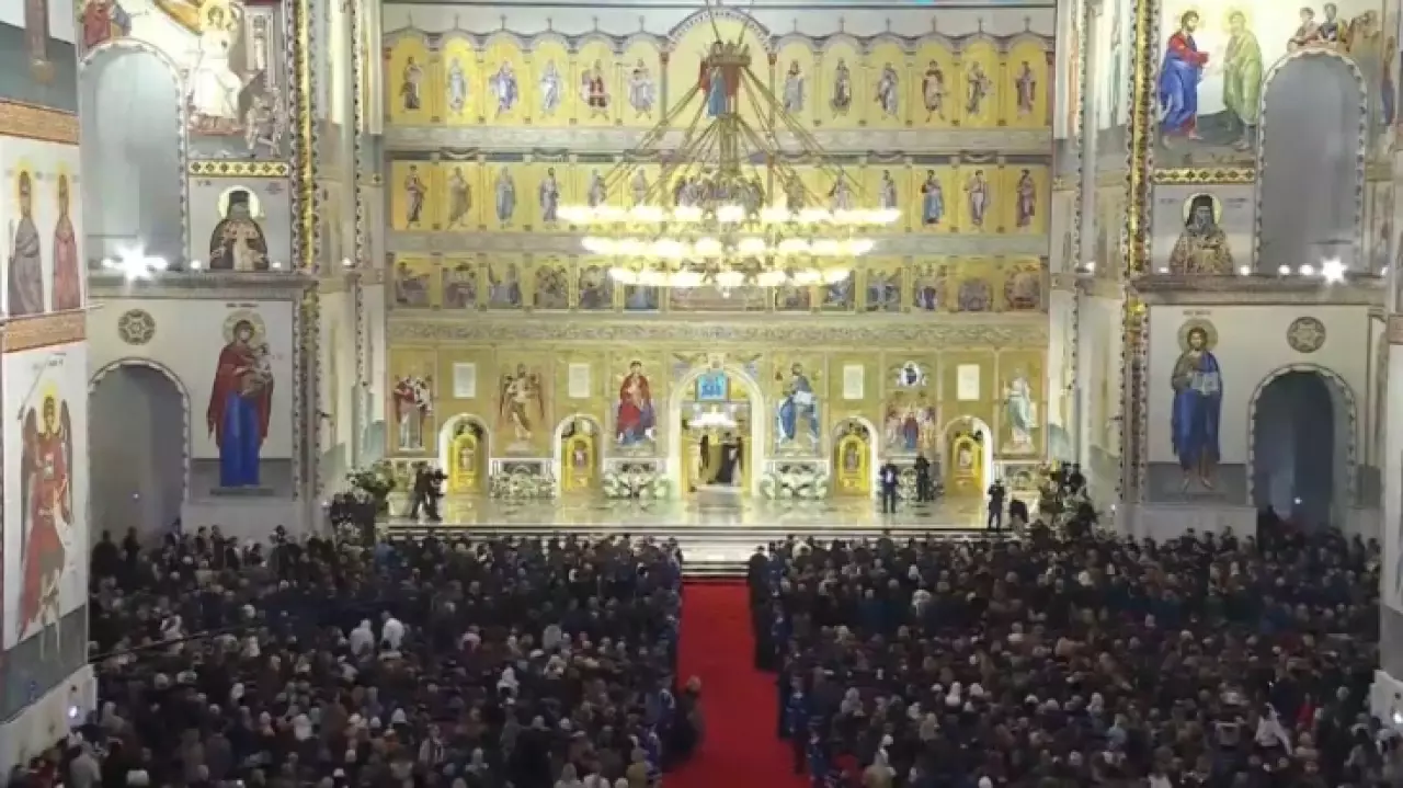 Открыта крупнейшая в мире православная церковь