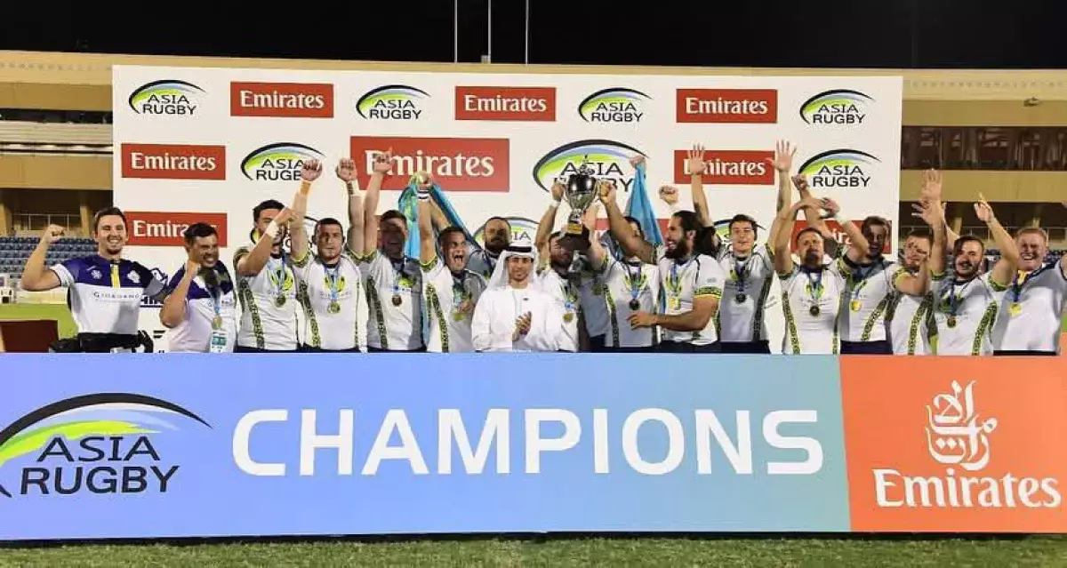 Казахстан стал чемпионом Asia Rugby Emirates Men’s Sevens Trophy 2025 в Омане