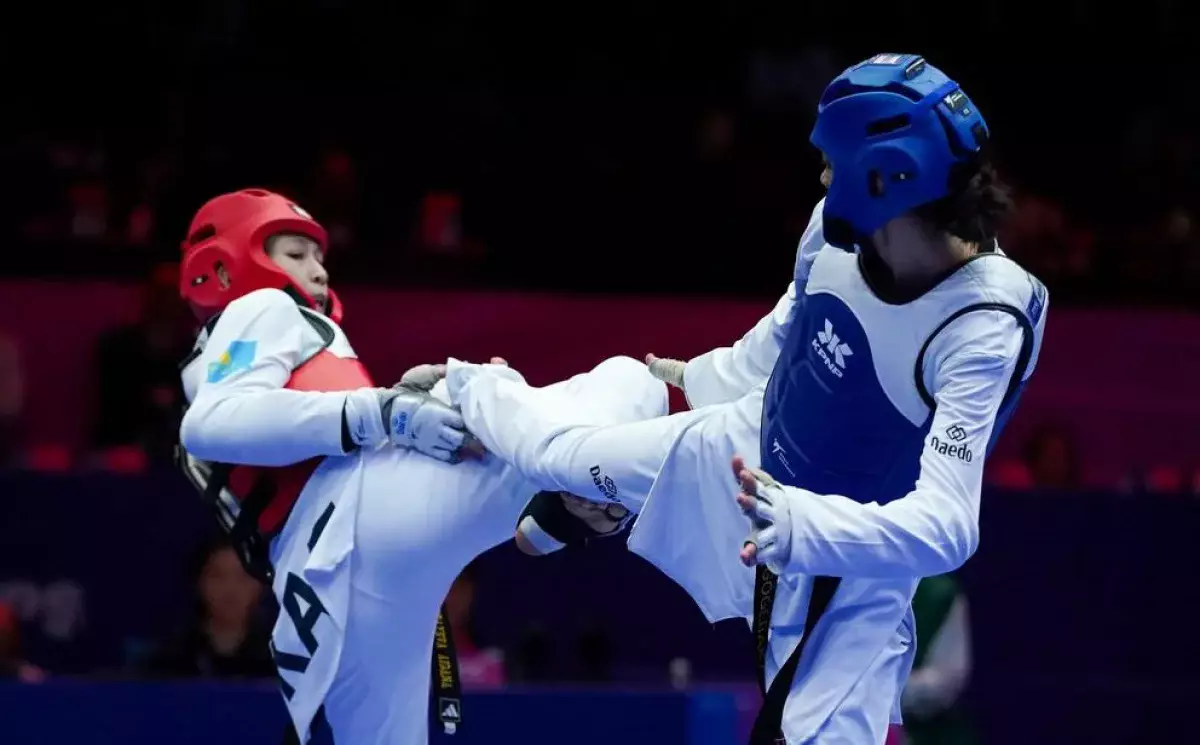 Казахстан завоевал вторую «бронзу» чемпионата мира по таеквонд