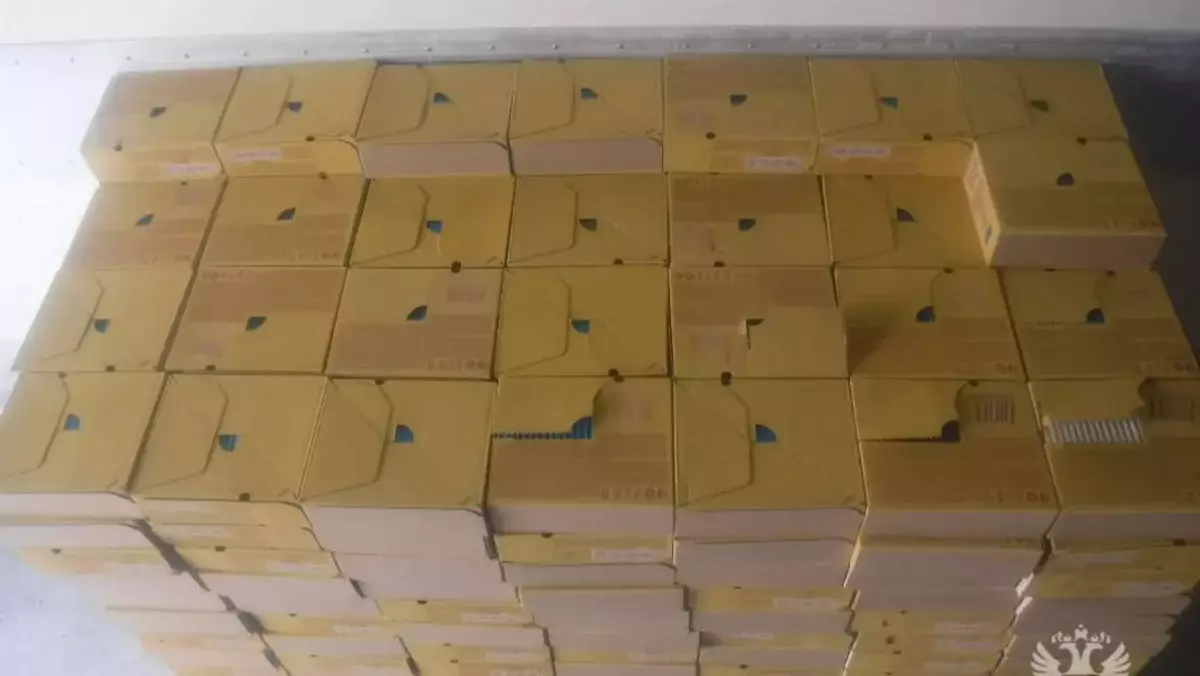 Российские таможенники задержали на границе с Казахстаном почти тонну шоколада из Украины