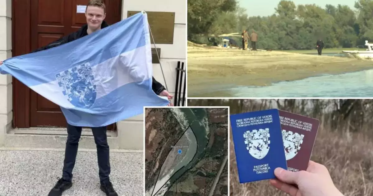  20 жастағы жігіт Еуропада жаңа «елдің» негізін қалап, өзін президент деп жариялады 