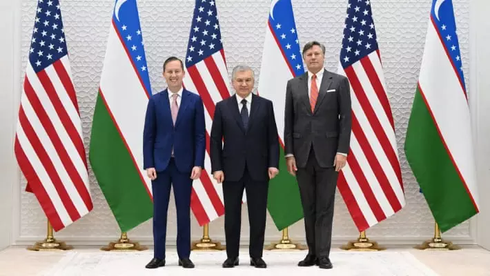 Мирзиёев принял спецпосланника президента США Серджио Гора