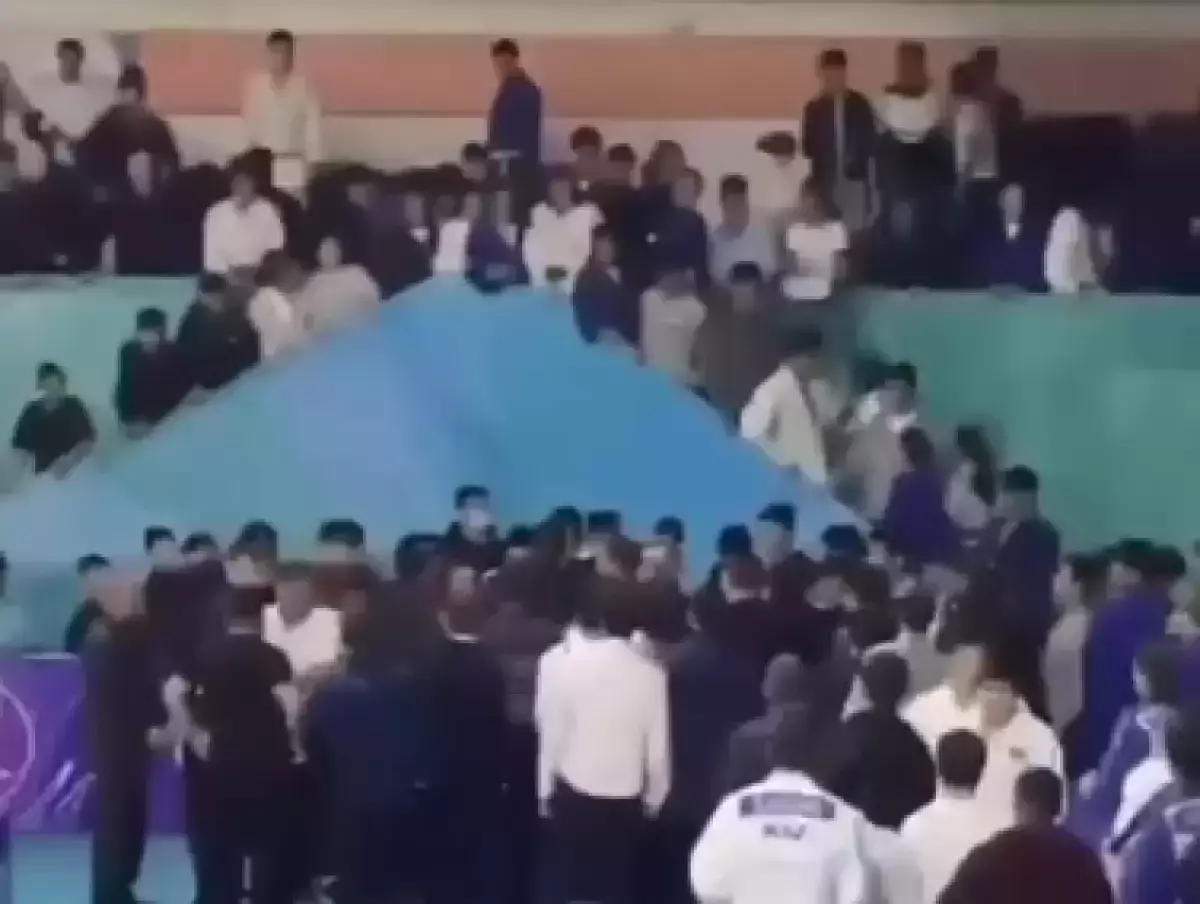 Өскемендегі жарыста жаппай төбелес болып, бапкердің жағын сындырған