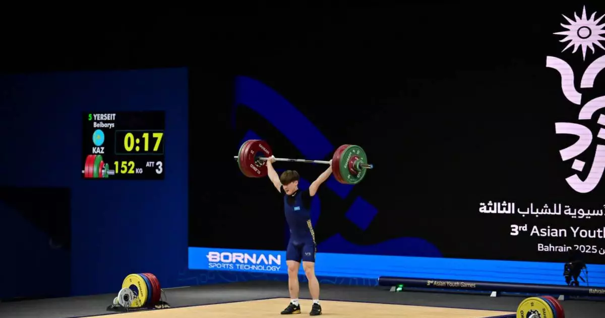  Бейбарыс Ерсейіт – Азия ойындарының екі дүркін жүлдегері 