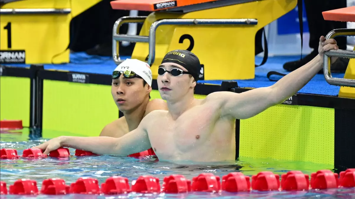 Қазақстандық спортшы жүзуден Азия ойындарында жүлдегер атанды