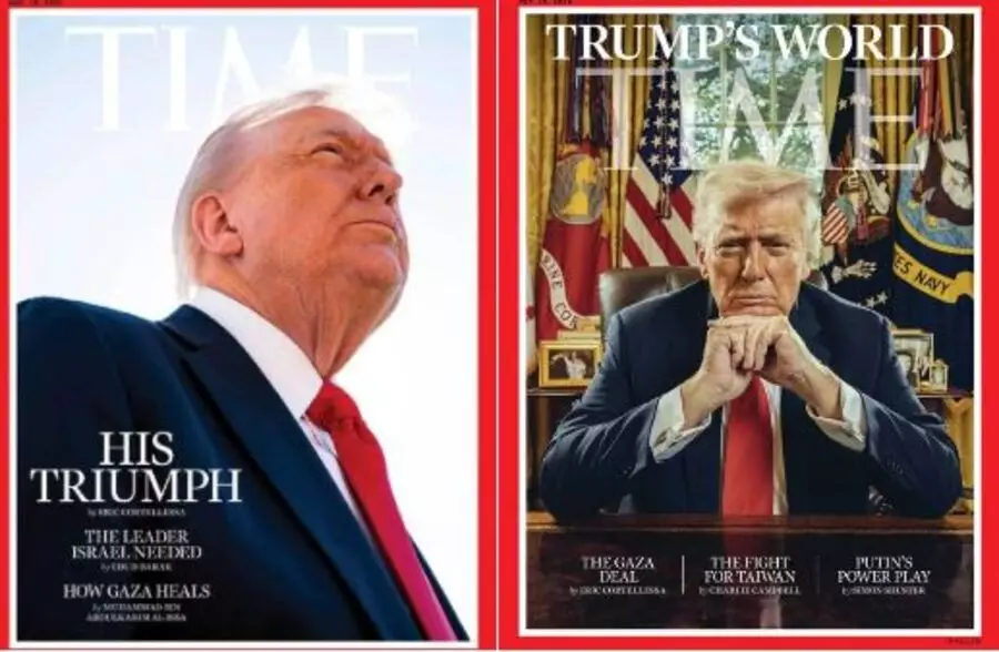 Time Трамптың сынынан кейін журнал мұқабасын ауыстырды