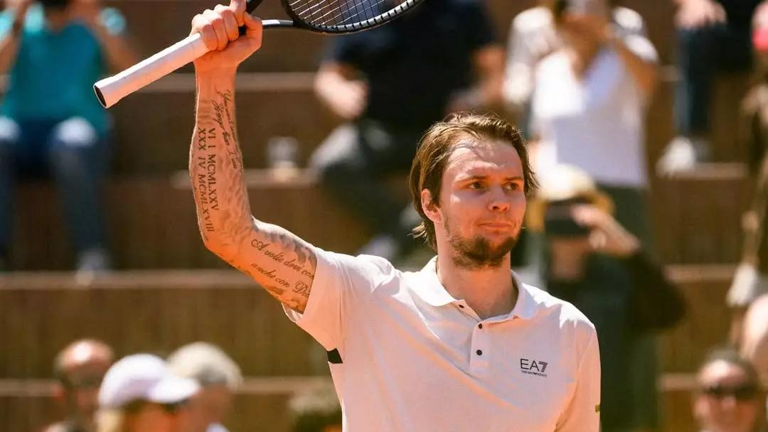 Александр Бублик начал турнир в Париже с победы