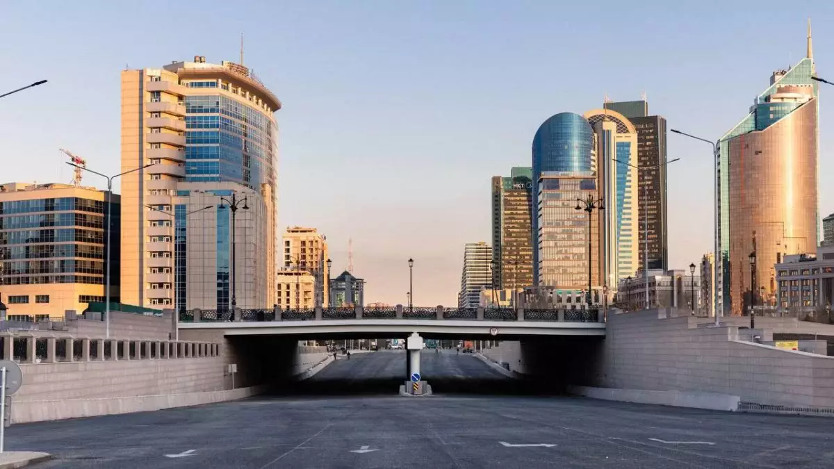 В Астане открыли движение по улице Кунаева